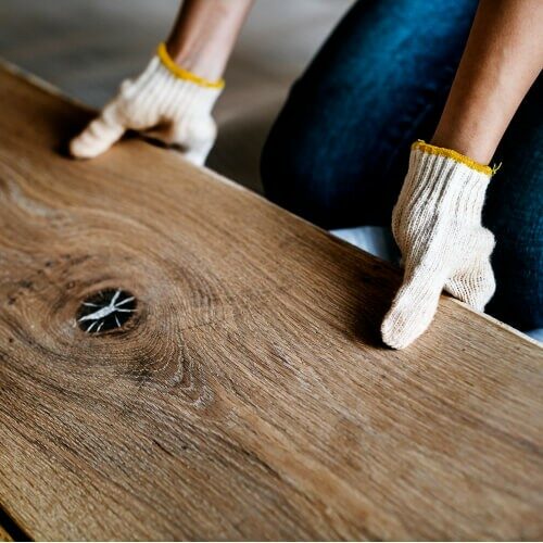 Hardwood installation | St.Francis Flooring Inc.